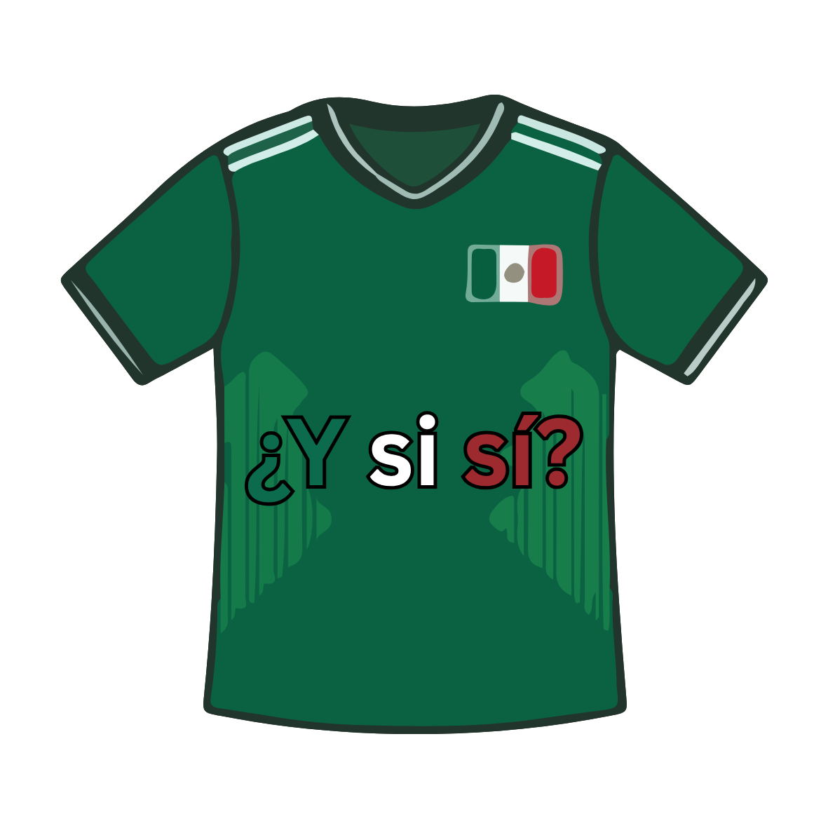 Mexico jersey special edition sticker
